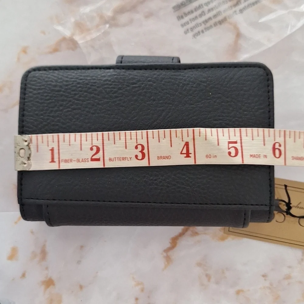 Gold Coast Wallet Black Purse Coin - Picture 7 of 9